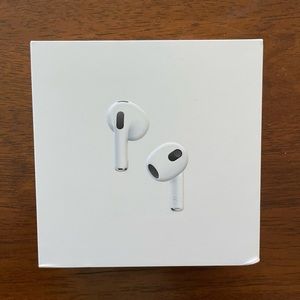 Never used AirPods (3rd generation)